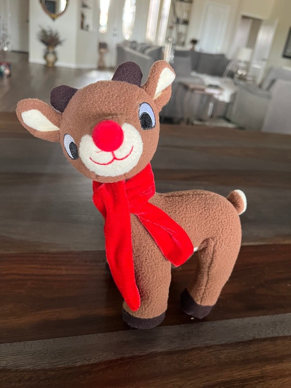 Rudolph The Red Nosed Reindeer 12" Plush Collectible Stuffed Animal Dan Dee 2016