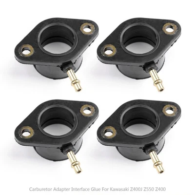 Kits Pipes d'admission carburateur pour Kawasaki Z400 Z500 Z550 KZ550 16065-1014 - Photo 1/4