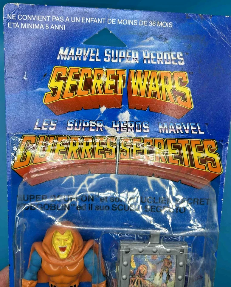 Mattel 1984 Marvel Super Heroes Secret Wars Hobgoblin Unpunched MOC (New) - Image 4 of 4