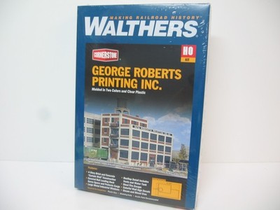 933-3046 Walthers Cornerstone  George Roberts Printing INC US Fabrik 1:87 H0 NEU
