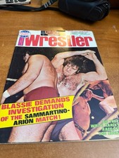 The Wrestler Magazine July 1975 Bruno Sammartino Harley Race Arnold Fitness Ads