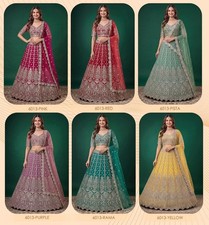 Bollywood Bridal Indian Pakistani Designer Lengha Party Wedding Lehenga Choli