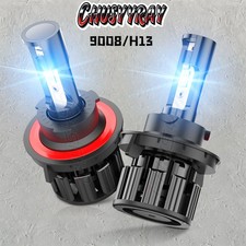 For Ford Escape 2008-2012 - H13 9008 Blue 8000kLED Headlight Hi/Lo Bulbs 2PCS