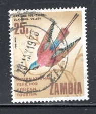 ZAMBIA AFRICA STAMPS USED LOT 61729