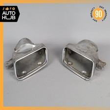 Mercedes W207 E550 E350 Exhaust Mufflers Muffler Tips Set Oem