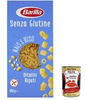 20X Barilla Ditalini Rigati 400G Senza Glutine Glutenfrei+Polpa 400G