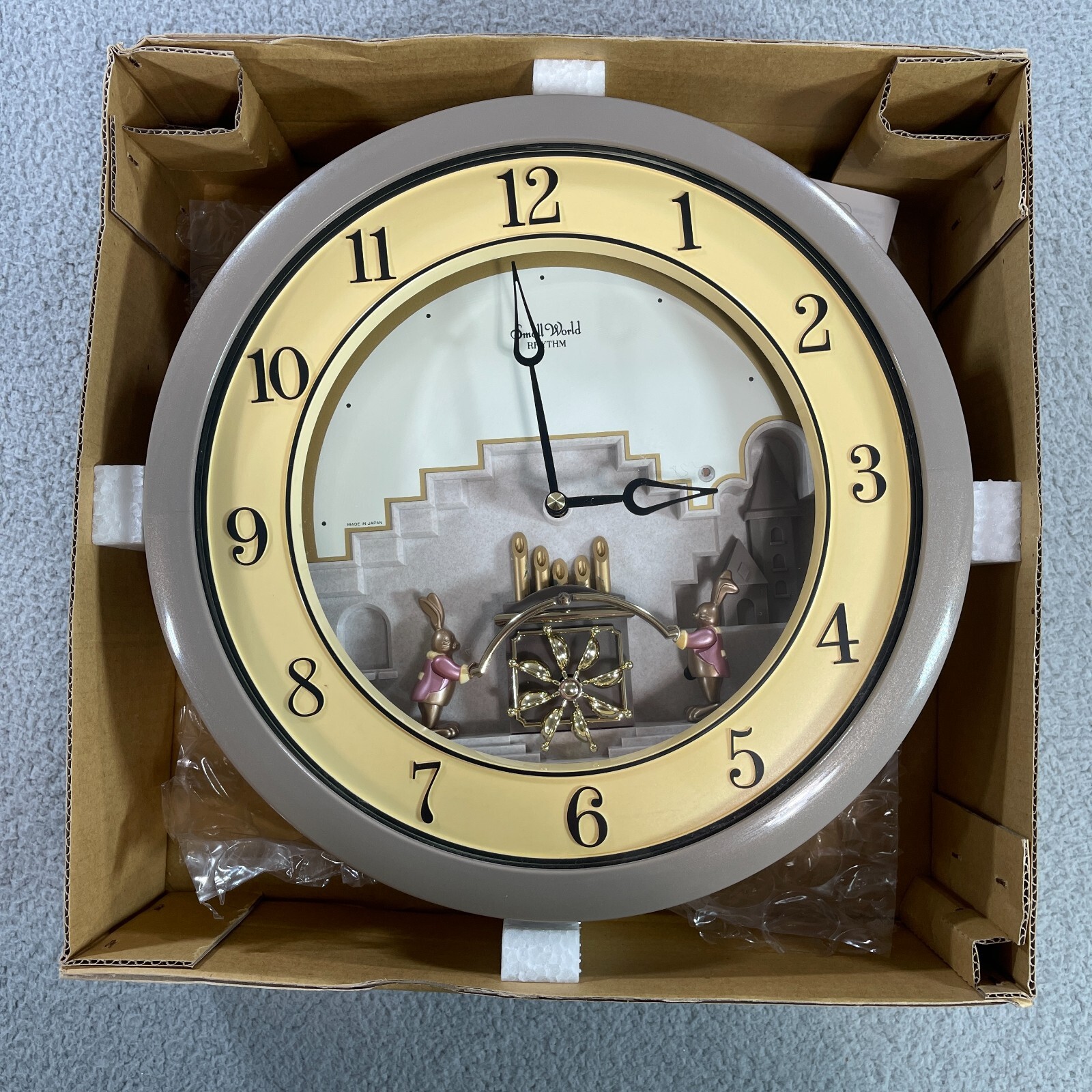 Rhythm Small World Wall Clock Karakuri Made In Japan PARTS OR REPAIR