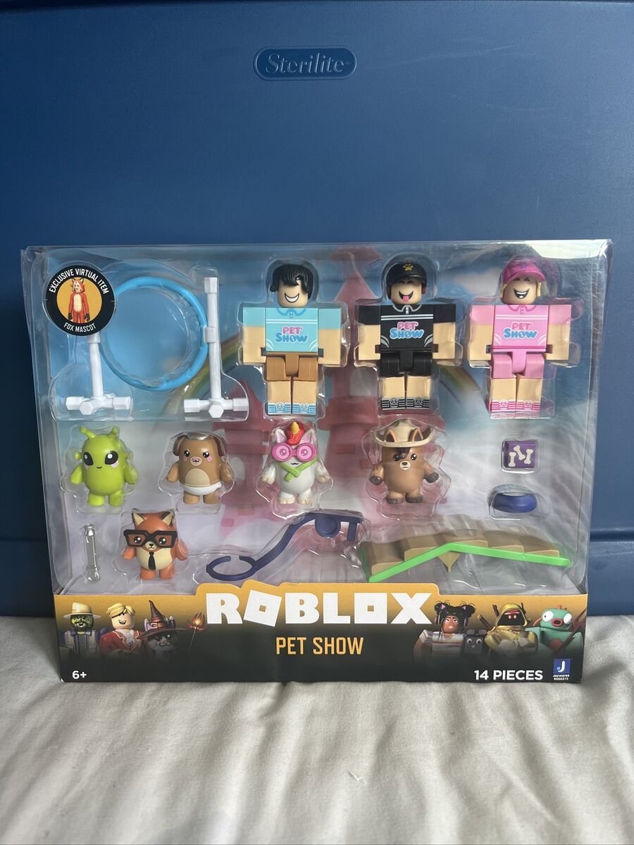 Bonecos Roblox Celebrity Collection - Pet Show (14 Peças