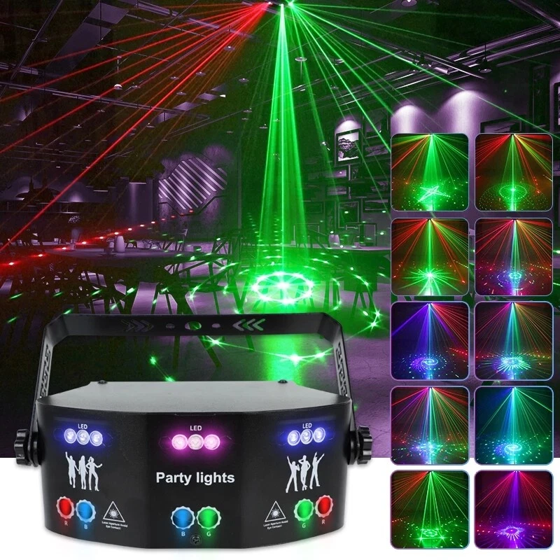 9 eyes rgb sale laser stage light