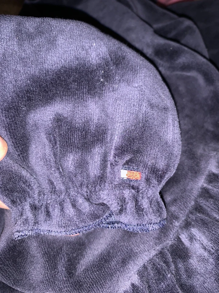 Vestido de veludo feminino Tommy Hilfiger tamanho 6 manga longa - Imagem 4 de 4