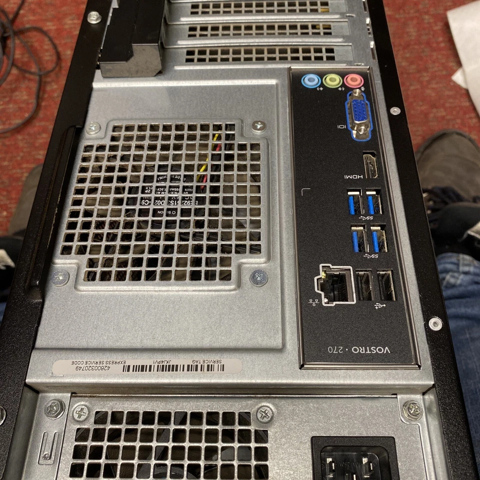 DELL VOSTRO 270 i3-3220 3.30 GHz 4GB RAM WiFi 500gb HDD Windows 10 VGA HDMI - Image 3 of 4