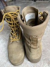 McRae Leather Nylon Vibram Soles Military Combat Boot Men’s Sz 6.5XW Made In USA
