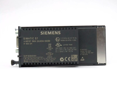 Siemens 6ES7964-2AA04-0AB0 S7-400 PROFIBUS Interface Module 24V DC 150mA