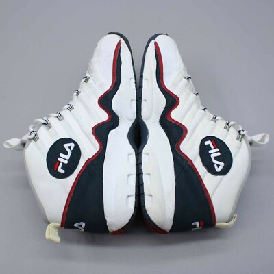 FILA Jayson Williams #55 Nets Autographed Game Worn Signed Basketball Sneakers FILA Jayson Williams #55 Nets Autographed Game Worn Signed  main image 2