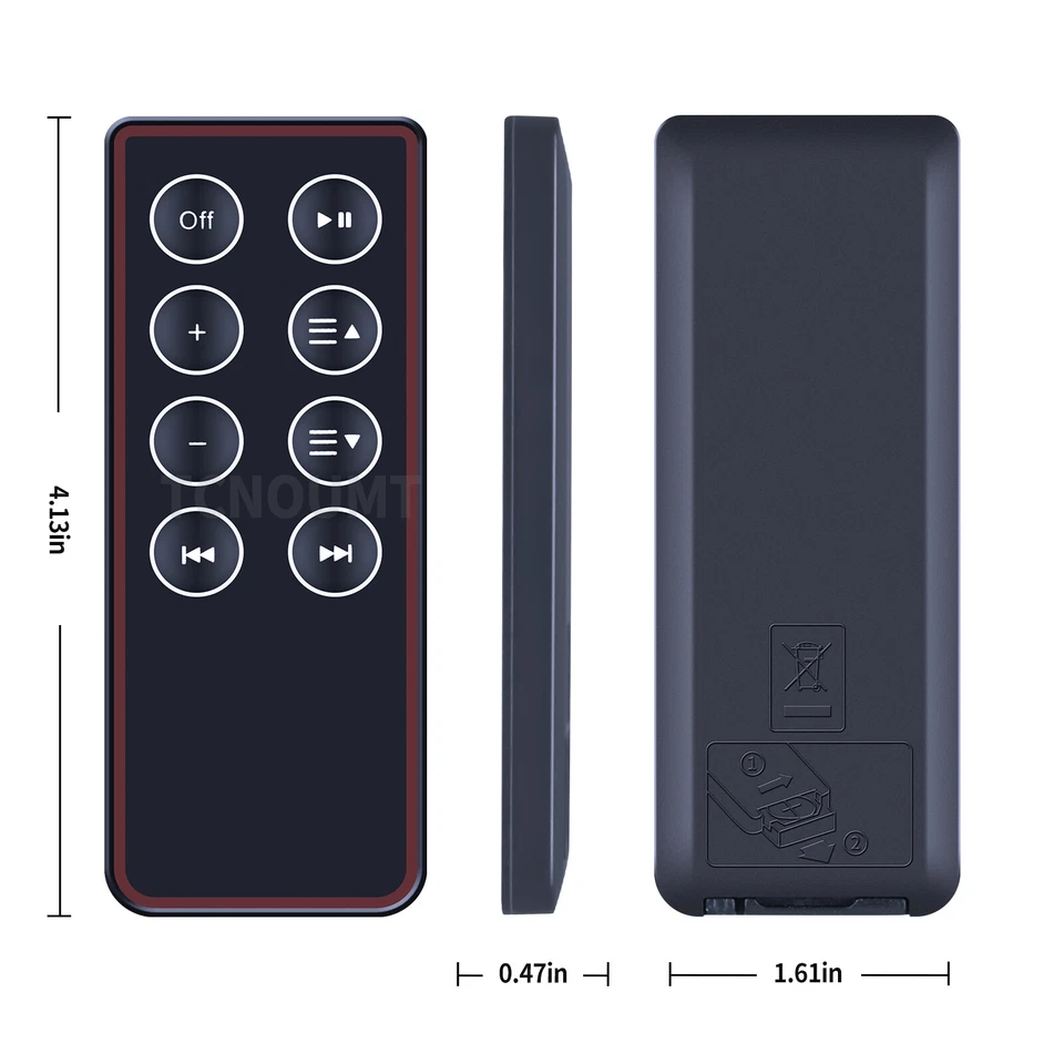 Replacement Remote Control For Bose SoundDock Series 2 3 Digital Music System - Image 3 of 4