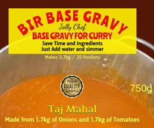 (BIR) Base Gravy for Curry 750g (Makes 3.7kg) | Make Restaurant Style Curries