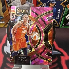 2024 Panini Select WNBA Pink Cracked Ice #172 ALYSSA THOMAS Connecticut Sun