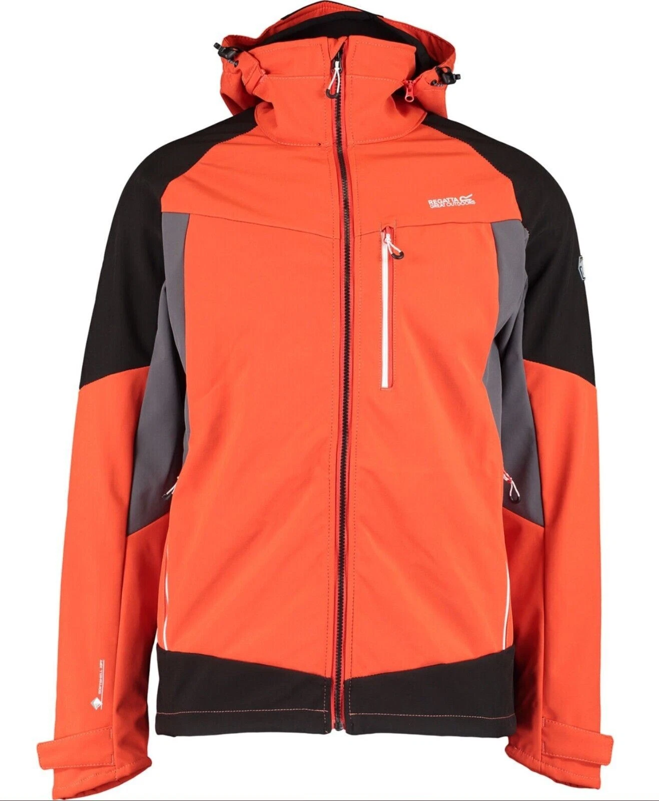* NEW* REGATTA Orange & Black Hewitts VII Jacket -XXL ( XL IN NORMAL SIZE)