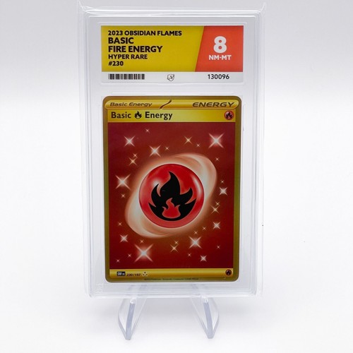 Basic Fire Energy graded ACE 8 for sale on eBay