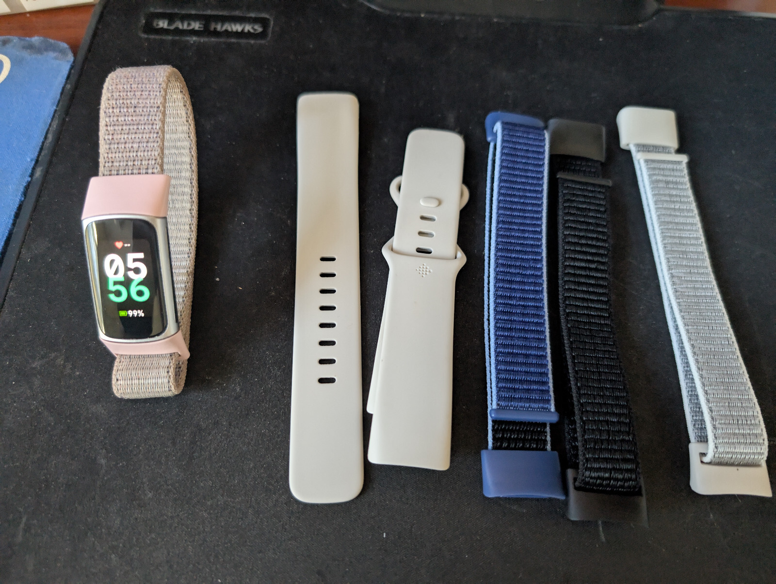 Fitbit Charge 6 Advanced Fitness Health Tracker Pink G3MP5 with Bonus Accessories-image