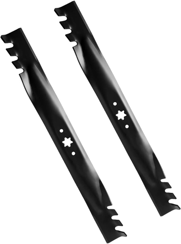 942-04308-X Toothed Mulching Blades for Cub Cadet MTD Troy-Bilt Riding Tractor Z
