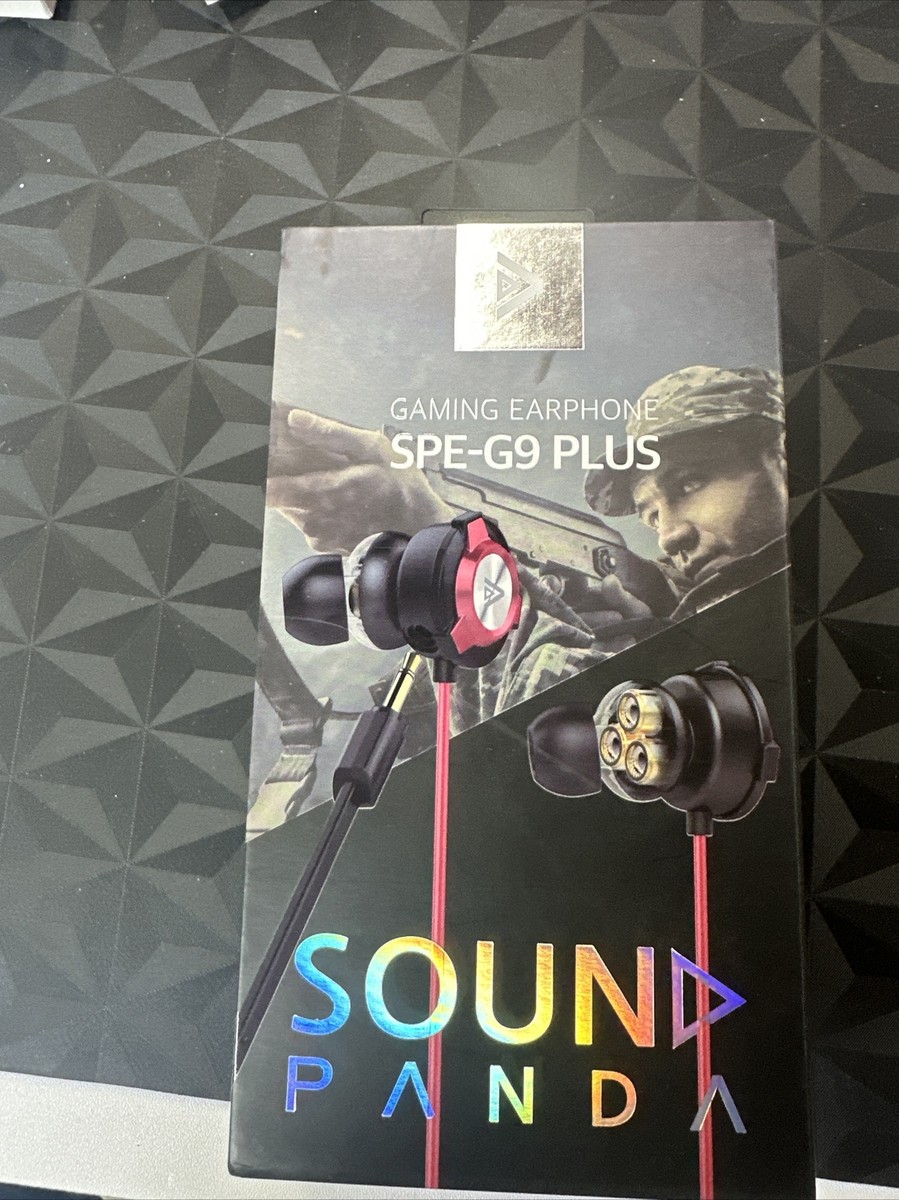 SPE-G9 Plus Gaming earphone (OPEN BOX NEW) By Sound Panda
