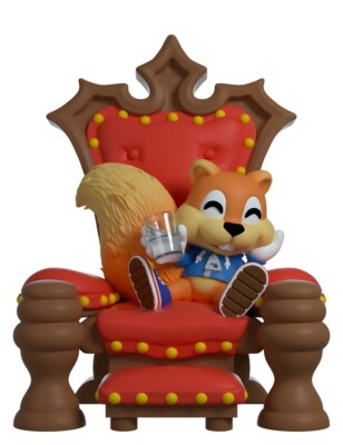 Conker's Bad Fur Day #0 Vinyl Figure Statue Official N64 Youtooz +