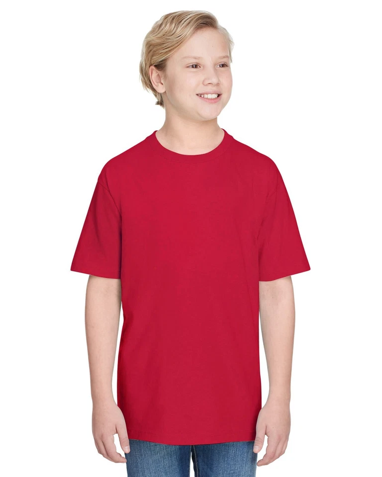 Gildan Kids Youth Short Sleeves Cotton T-Shirt - Size XS-L Kids T-Shirt - Image 2 of 4