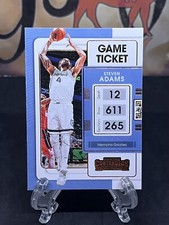 2021-22 Panini Contenders Steven Adams #92 Bronze Game Ticket Pelicans