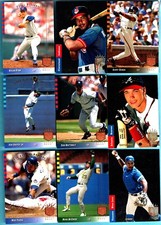 1993 SP  Baseball Base 191/290 Card Lot ( no duplicates )