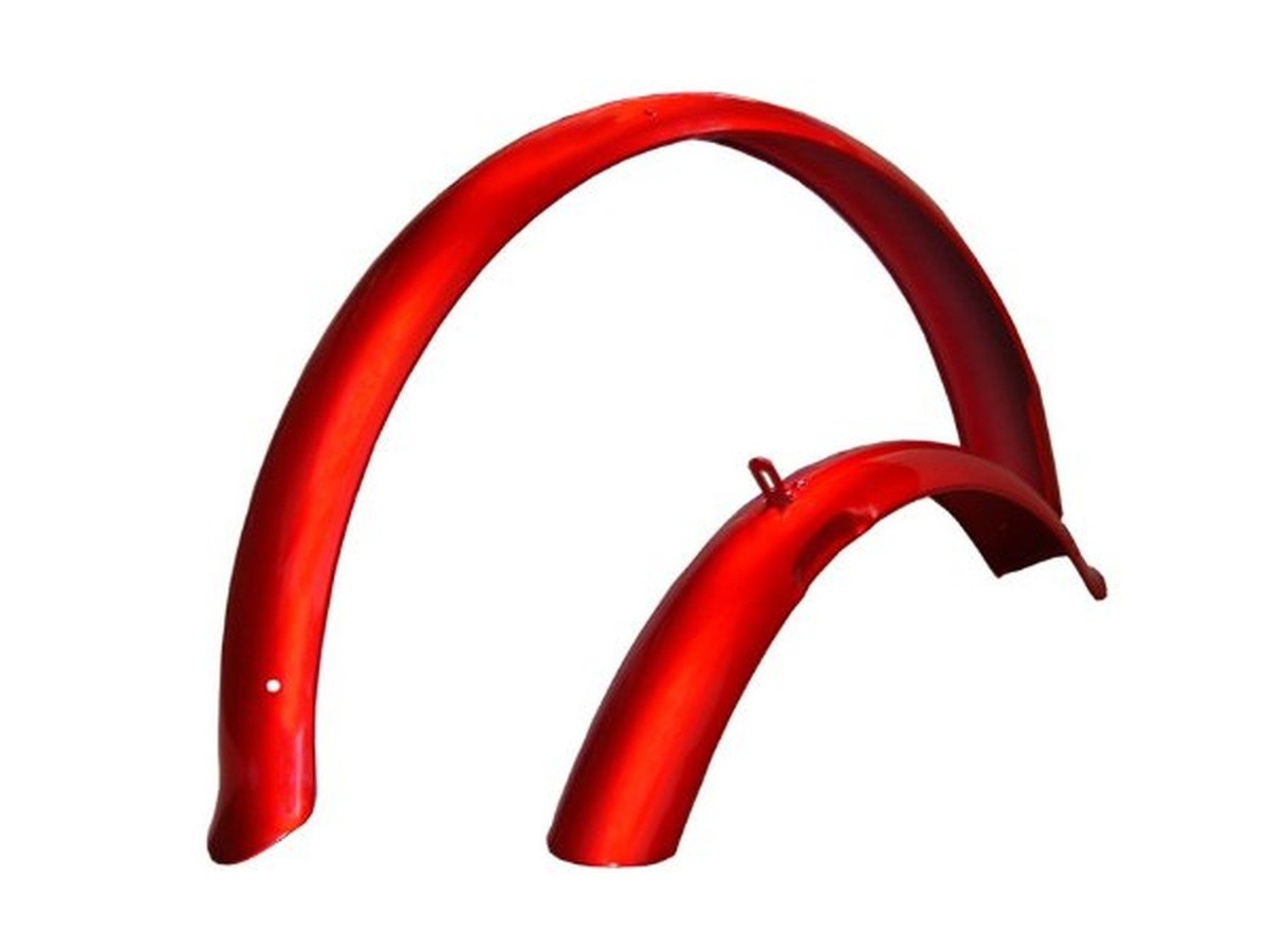 Firmstrong Beach Cruiser Bicycle Fender Set, Front and Rear 26