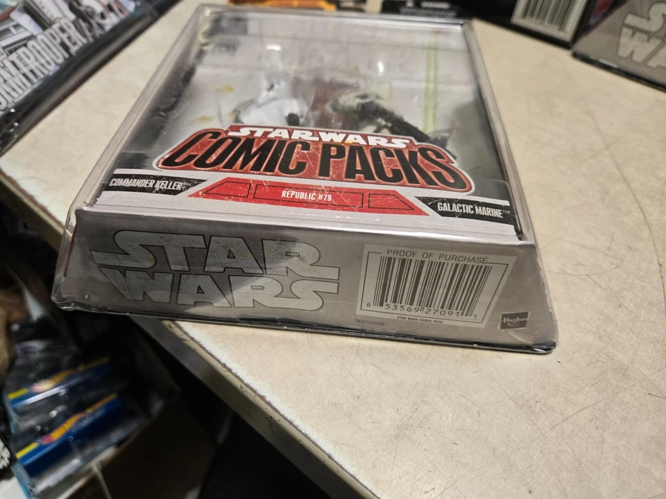 Paquetes de cómics sellados de Star Wars Republic #79 Commander Keller y Galactic Marine Foto 3 de 4