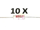 820pF, 160V, 5%, Styroflex, capacitor, Siemens, B33063-B1821-J009, 10 pieces