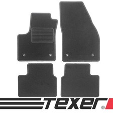 Fussmatten für Opel Meriva B Bj. 2010-2017 Graphit / Anthrazit Textil Fußmatten