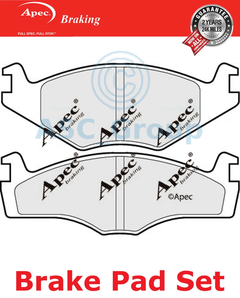 Jeu De Plaquettes De Frein Avant Apec Qualité OE Remplacement PAD438 - Photo 1/1