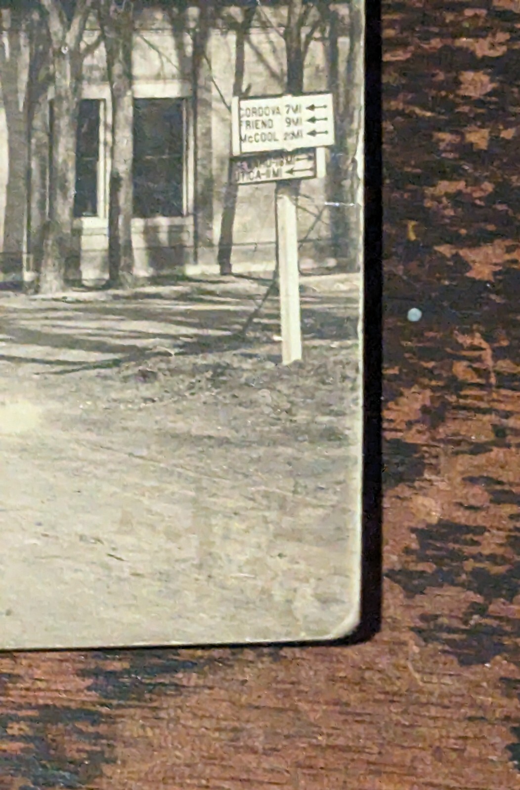 Antique RPPC Main St. Beaver Crossing, NebraskaAZO 191830 Posted Oct