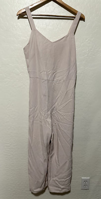 Everlane Womens Jumpsuit blush Size 6 Sleeveless Boho Vacay Minimal Resort