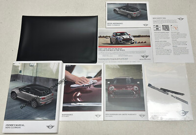 2019 MINI COOPER CLUBMAN OWNERS MANUAL JOHN COOPER WORKS S HOT CHILLI BASE ALL4