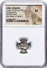 Ancient Greek Silver Celtic Gaul Sequani 1st Century Bc Quinarius Q.Doci Ngc Xf
