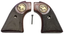 Heritage Arms Rough Rider 6 & 9 Shot Grips Checkered Rosewood BEAR med