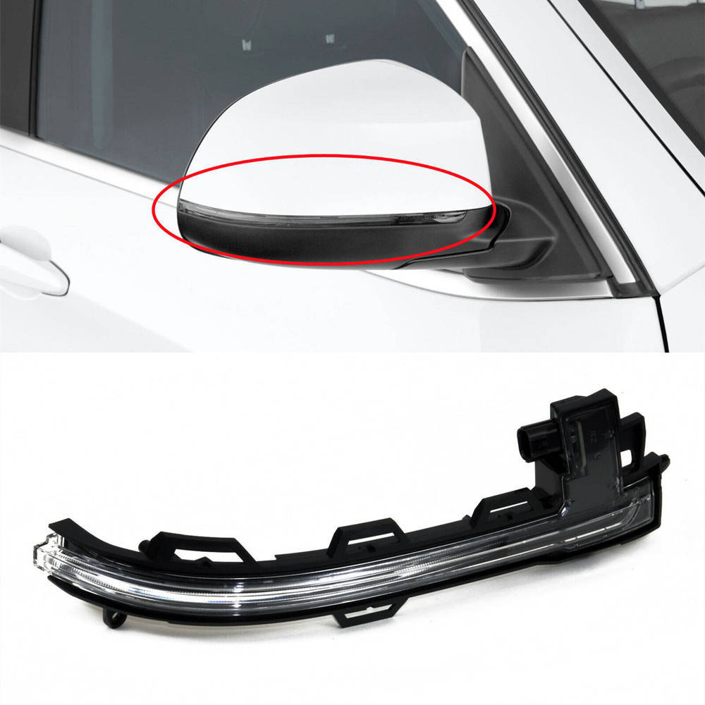 Passenger Side Mirror Turn Signal Light Lens For BMW X3 X4 X5 X6