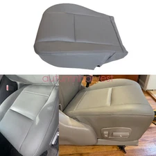 Fits 2001-2007 Toyota Sequoia Limited SR5 Driver Bottom Seat Cover Gray Leather