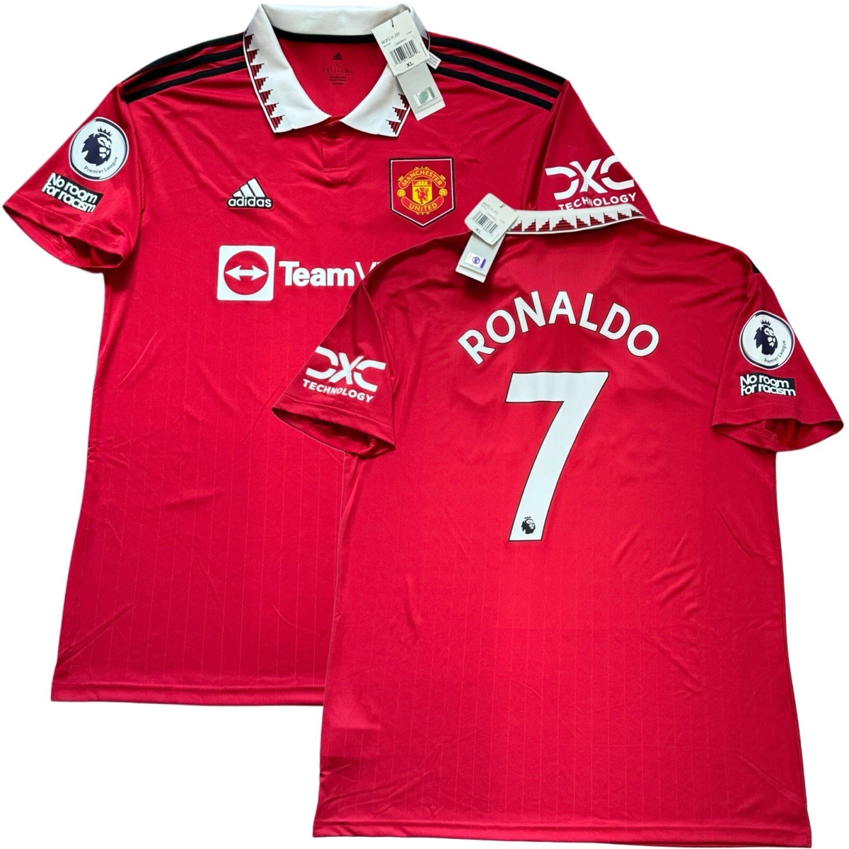 Red Manchester United International Club Soccer Fan Apparel and