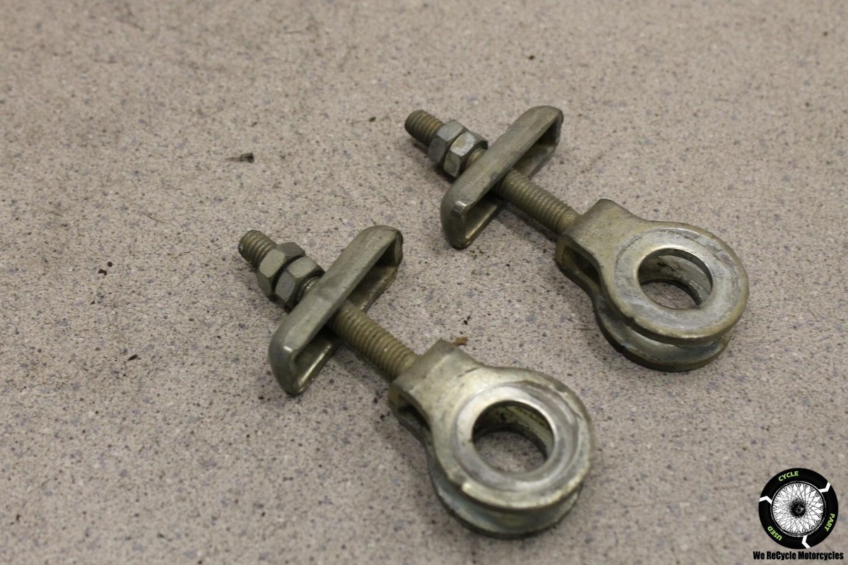 1987 Kawasaki 305 Ltd Kz305b Swingarm Chain Tensioner Adjustment
