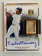 2025 Panini Impeccable bat auto EDDIE MURRAY #ed 3/10I! Cleveland Guardians