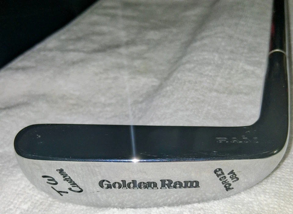 ¡PUTTER TOM WATSON PERSONALIZADO VINTAGE/AUTÉNTICO! "CUSTOM TW" GRABADO EN HOJA, PGA HOF Foto 4 de 4