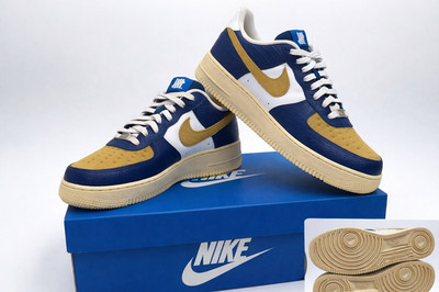 Nike Air Force 1 Low SP x Undefeated  5 On It  Blue/yellow Men s 10 DM8462-400