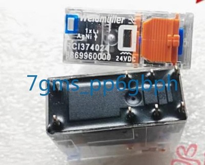 1 PCS NEW RCI374024 Weidmuller 16A/24VDC open and close 8869960000 relay