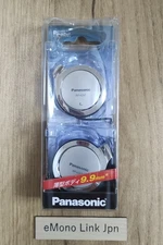 Panasonic RP-HZ47 Silver Clip On Ear Headphone Lightweight Slim Compact Design