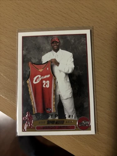 2003-04 Topps - Draft Pick LeBron James #221 (RC)